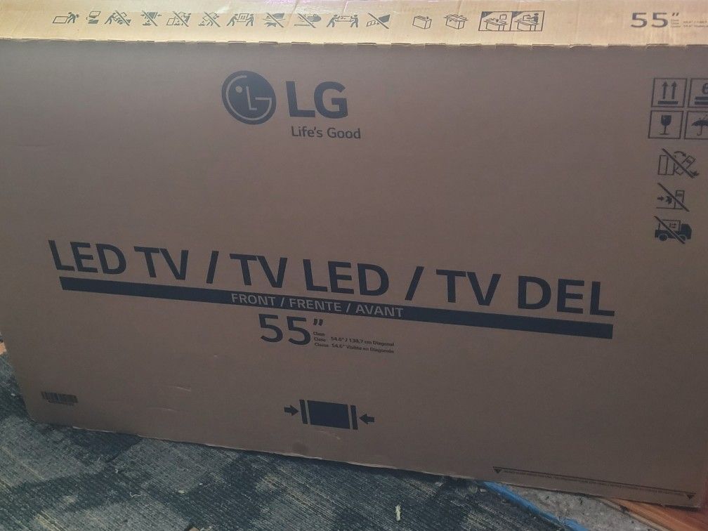 LG 55inch Flat SCREEN TV