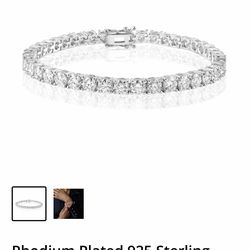 high quality 925 sterling silver VVS moissanite tennis bracelet 💎