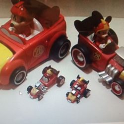 Mickey & His Hot Rod Roadster & Jalopy Racer