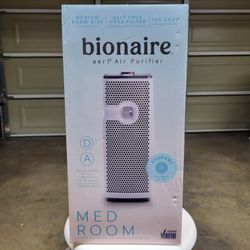 Bionaire® Aer1 Mini Tower with True HEPA Filteation Air Purifier, White