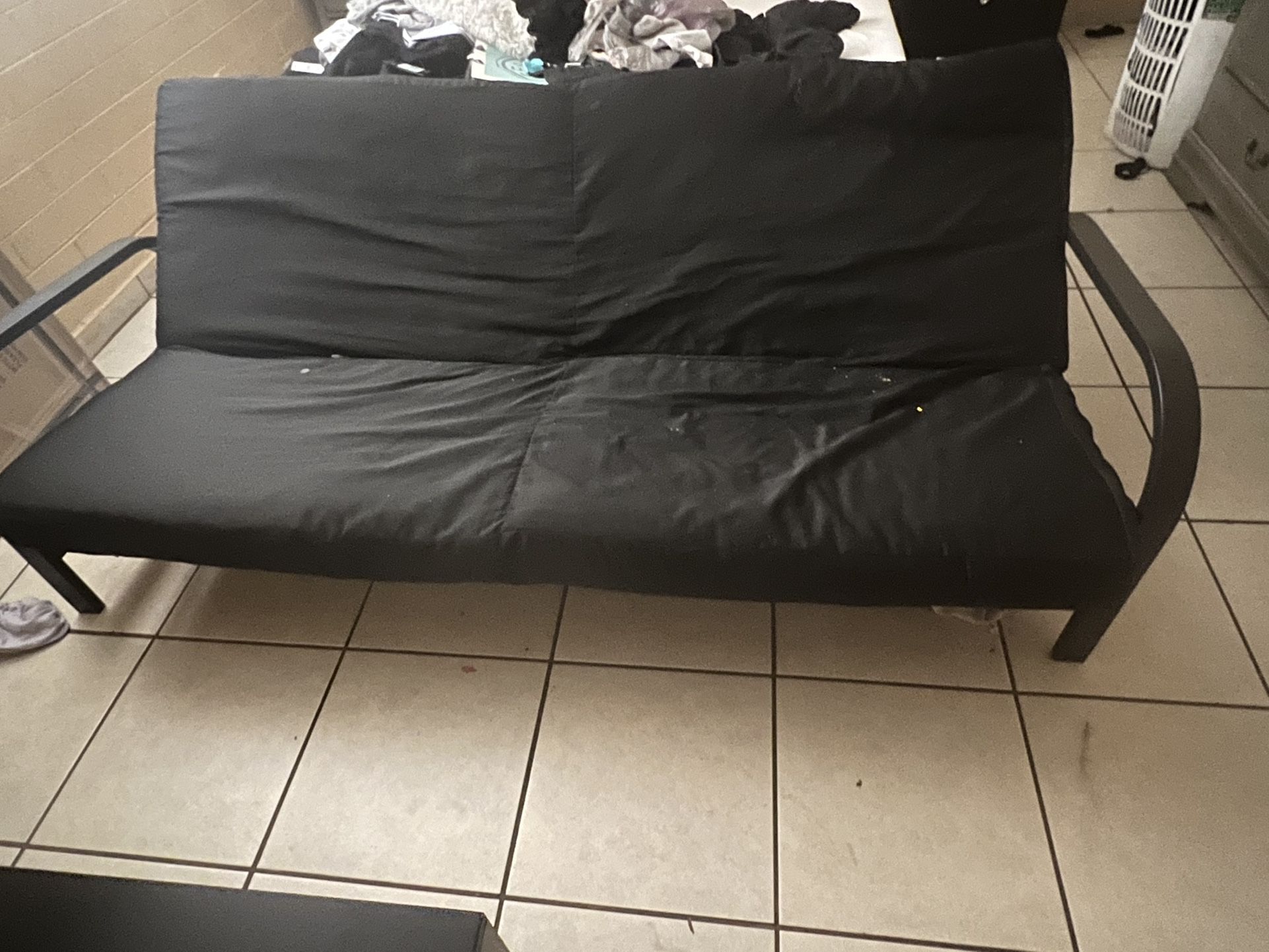 Black Sofa Bed 