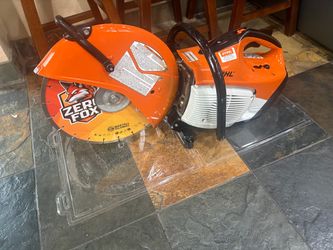 STIHL  TS420 concrete demo, saw