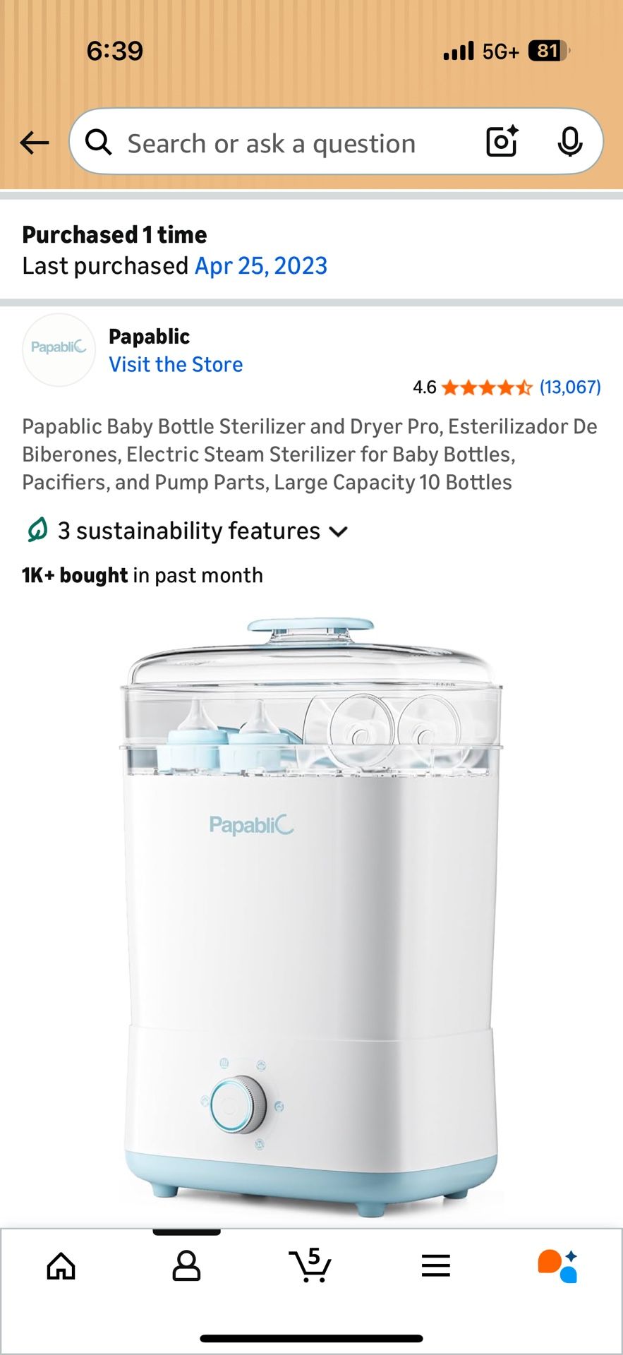 Bottle Sterilizer