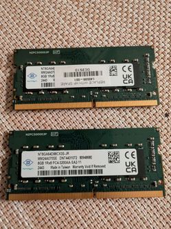 Gaming ram 3200MHz 16 GB SODIMM