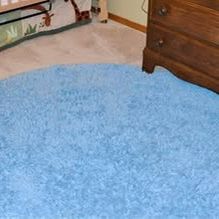 5’ Round Shag Rug