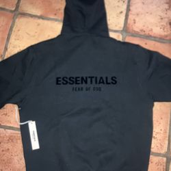 Essentials Hoodies Size Large 