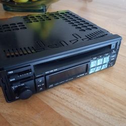 Alpine 7905 Pull Out Cd Player Old School