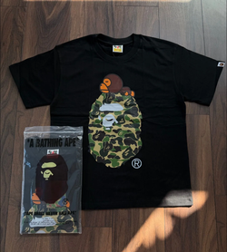 Authentic A Bathing Ape (BAPE) ABC Camo Milo On Big Ape Tee