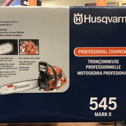 Husqvarna 545 MkII Pro Chainsaw w/20” Bar Brand New