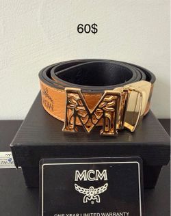 MCM men’s brown belt