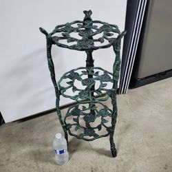 Cast Iron Plant Stand Heavy 