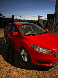Ford Focus Red Sedan