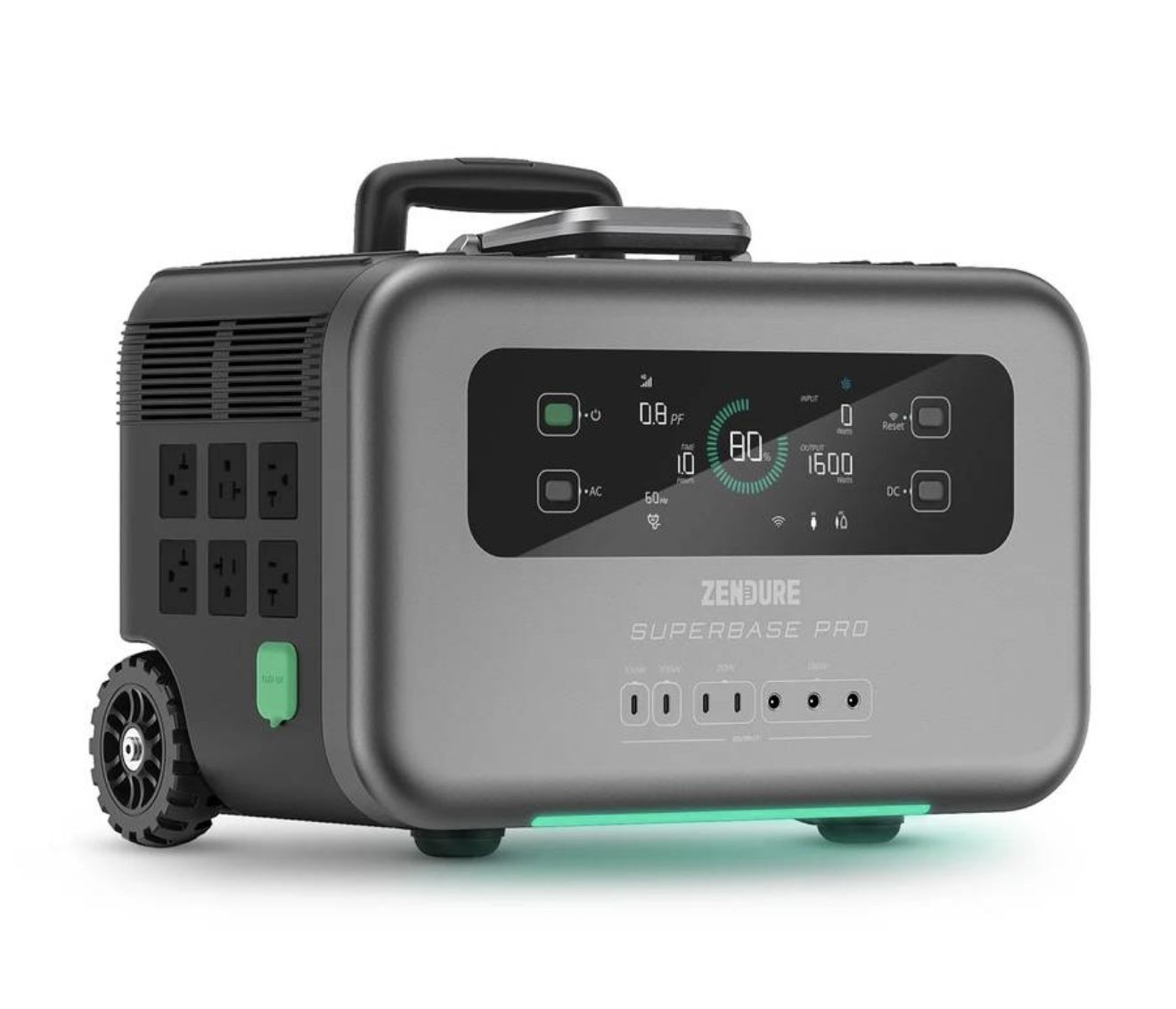 Zendure SuperBase Pro 2000 - Solar, Inverter 2,096Wh LiP04 Battery