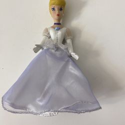 Disney Cinderella Porcelain Doll; 5 1/2” Tall