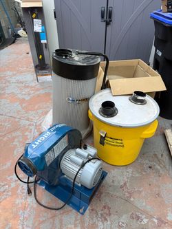 Dust right dust collector 1250cfm