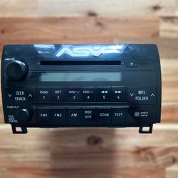 OEM 07 TUNDRA Stereo 
