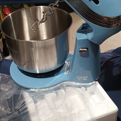 Rise by Dash 6 Speed Stand Mixer, 3 Qt - Sky Blue - 