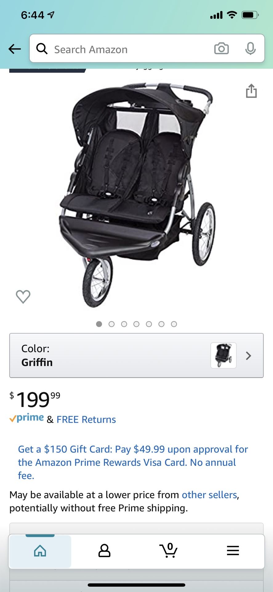 Baby Trend Expedition Double Stroller