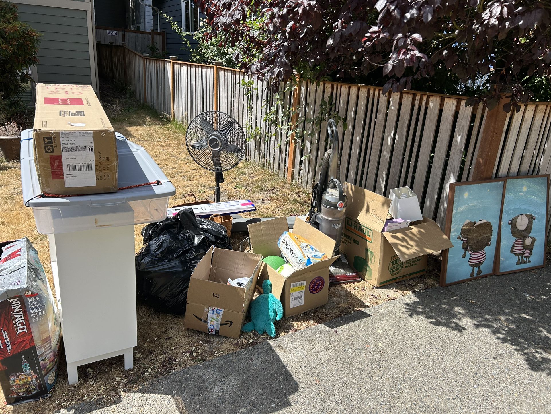 Free Stuff On lawn West Seattle