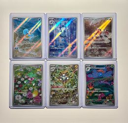 Pokémon 6x Card Lot Art Rare