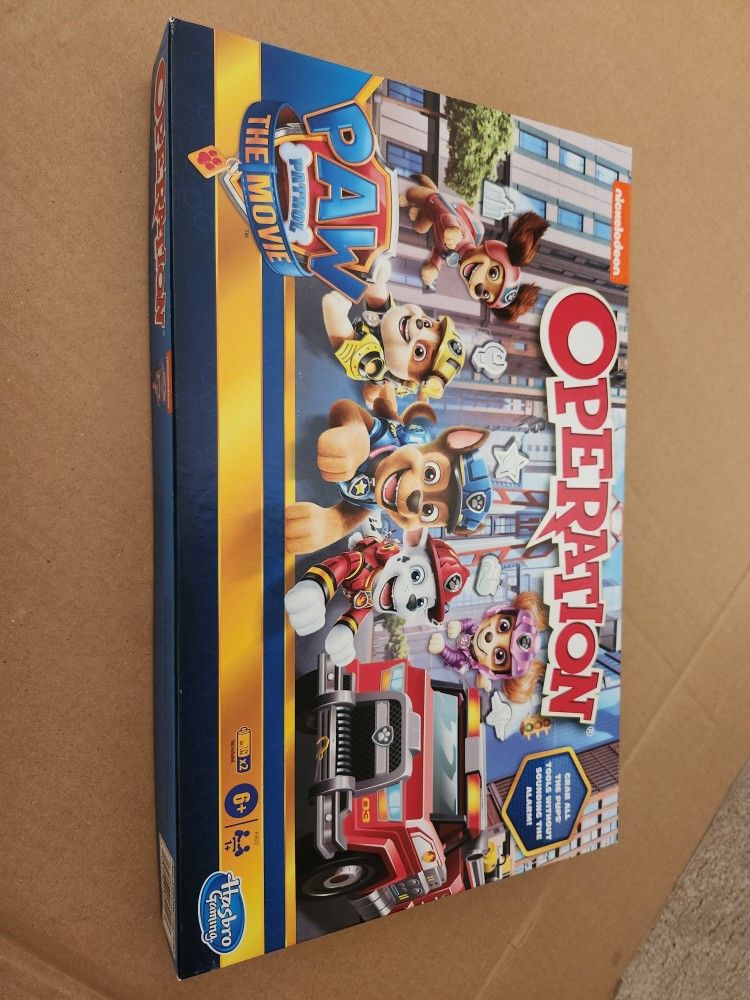 Paw Patrol The Movie Operation kid's board game