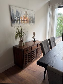 Free solid wood sideboard