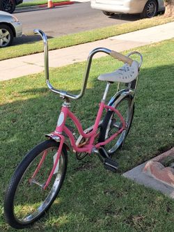 Vintage schwinn stingray fair lady bicycle