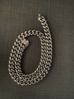 Necklace Cuban link chain