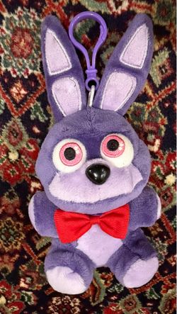 FNAF SANSHEE PHATMOJO FOX PLUSH. 7”backpack clip stuffed animal.