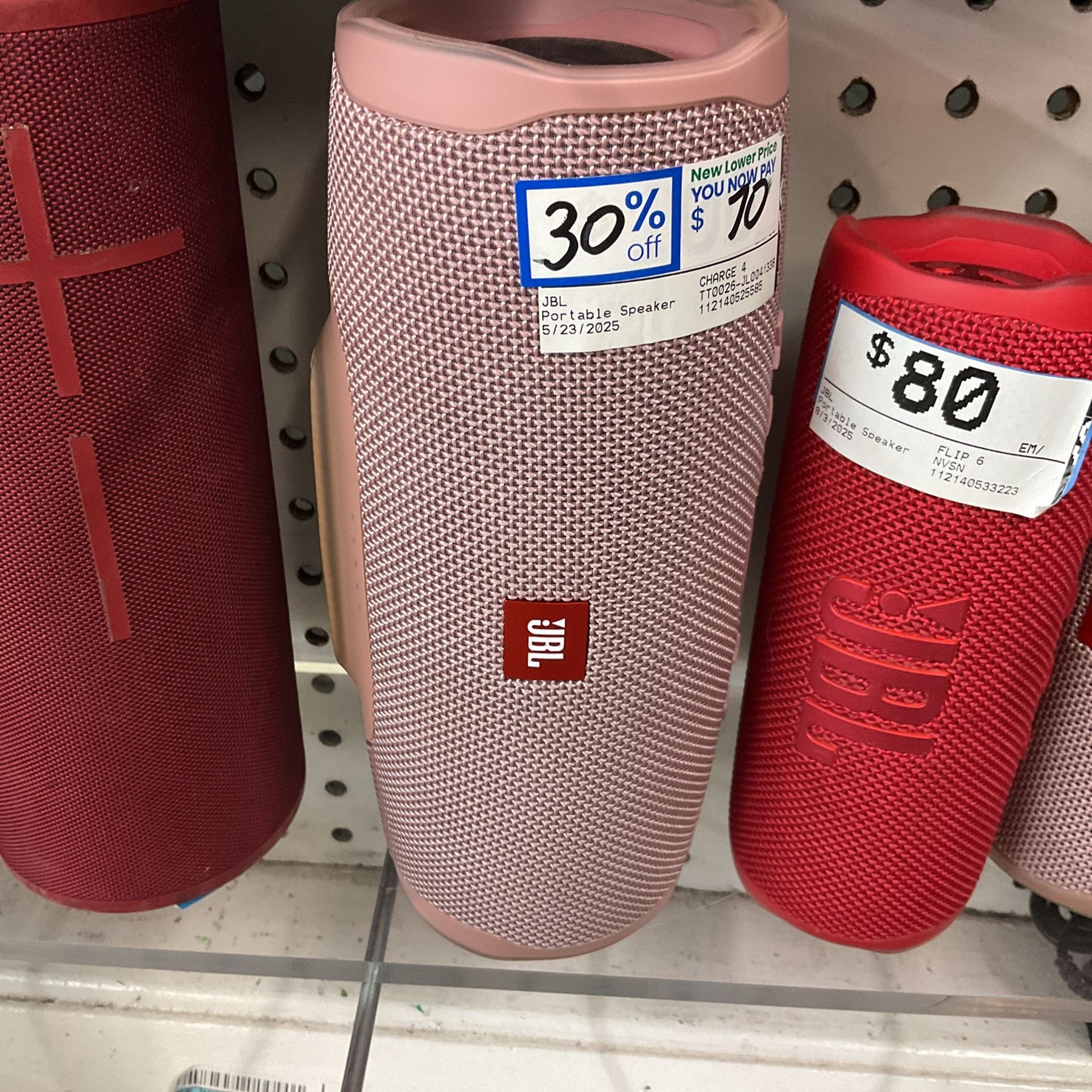 Pink JBL Speaker 