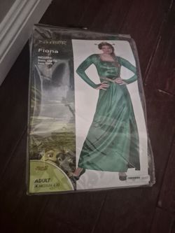 Shrek Princess Fiona Adult Costume Medium 8-10