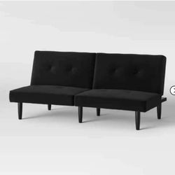 Futon Sofa Black 