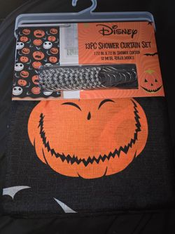 Nightmare Before Christmas Shower Curtain