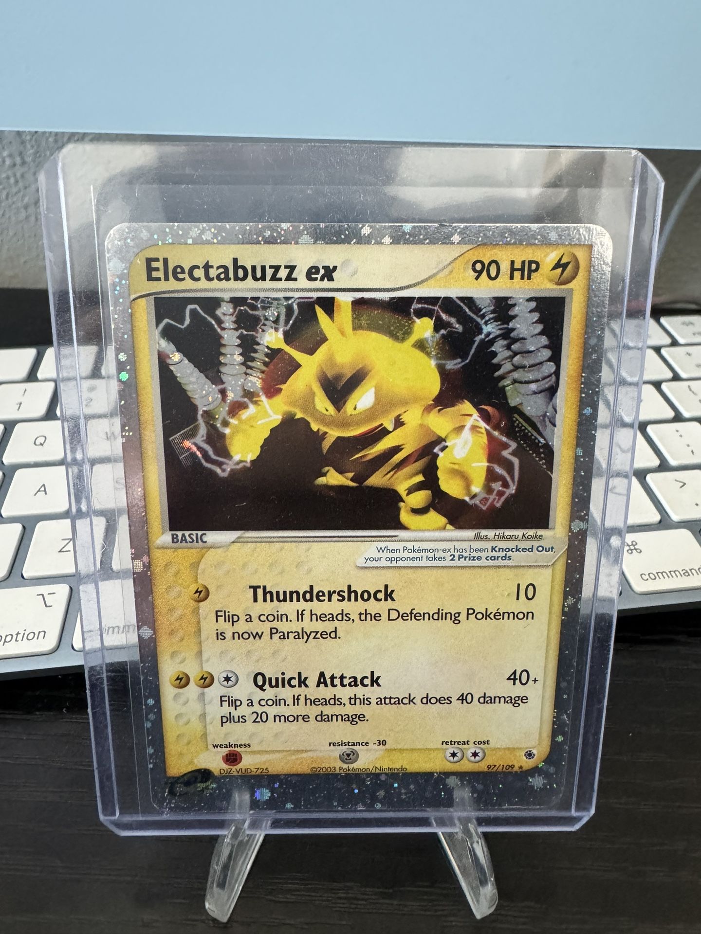 Pokemon Electabuzz Ex NM Holo