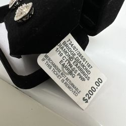 Diamond Earrings 1/10 CTTW 