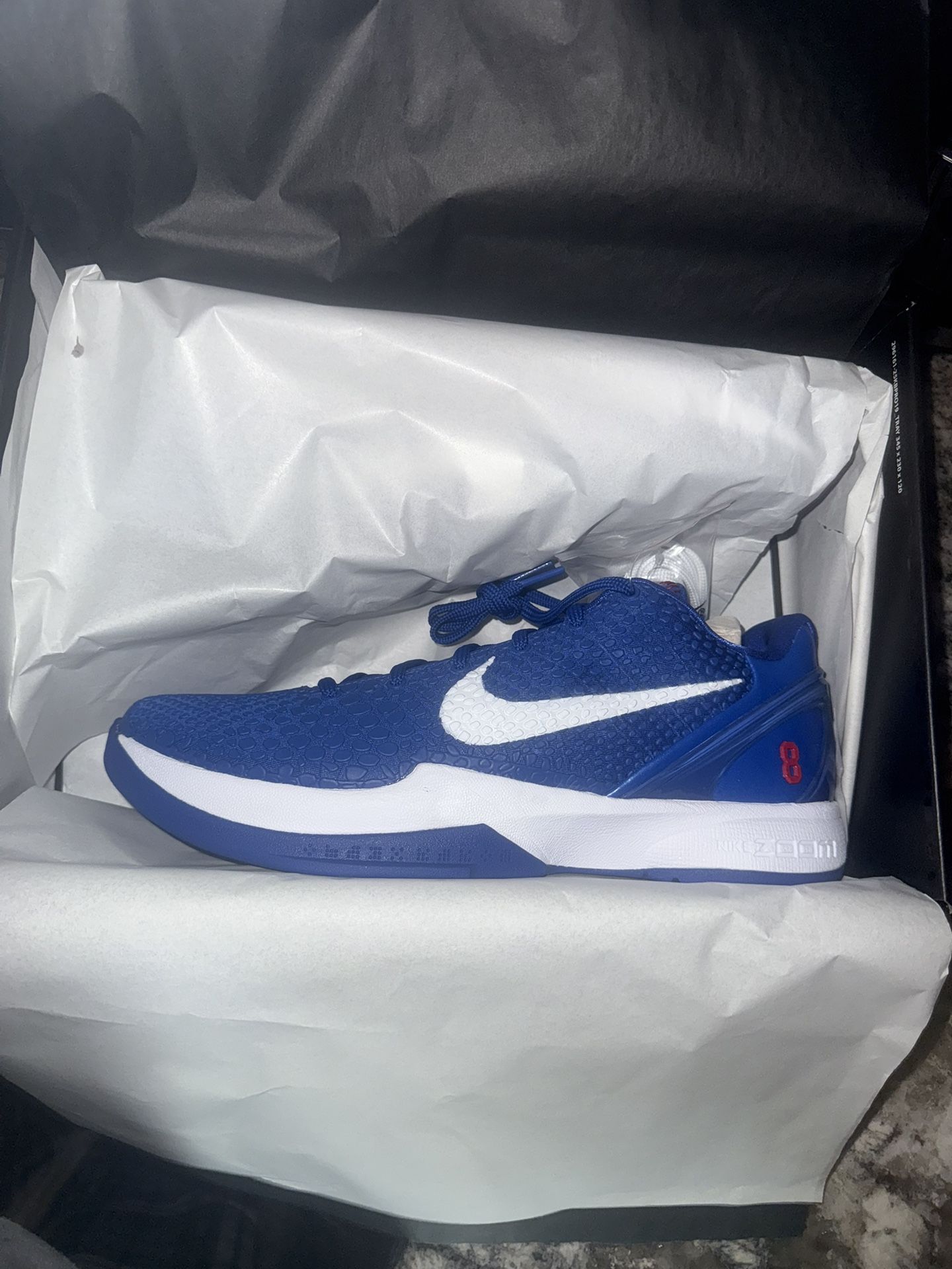 Nike Kobe 6 Dodgers Size 10.5 DS