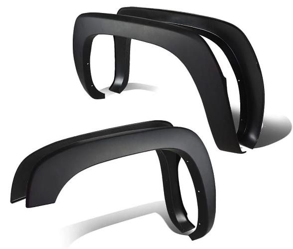 LA Zona Auto Parts 1999 TO 2006 Chevrolet Silverado GMC Sierra Classic models Fender Flares Guardabarros Polvaderas