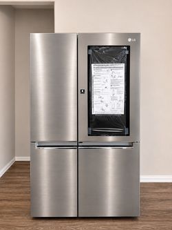 LG French Door Refrigerator Stainless Steel – Never Used!