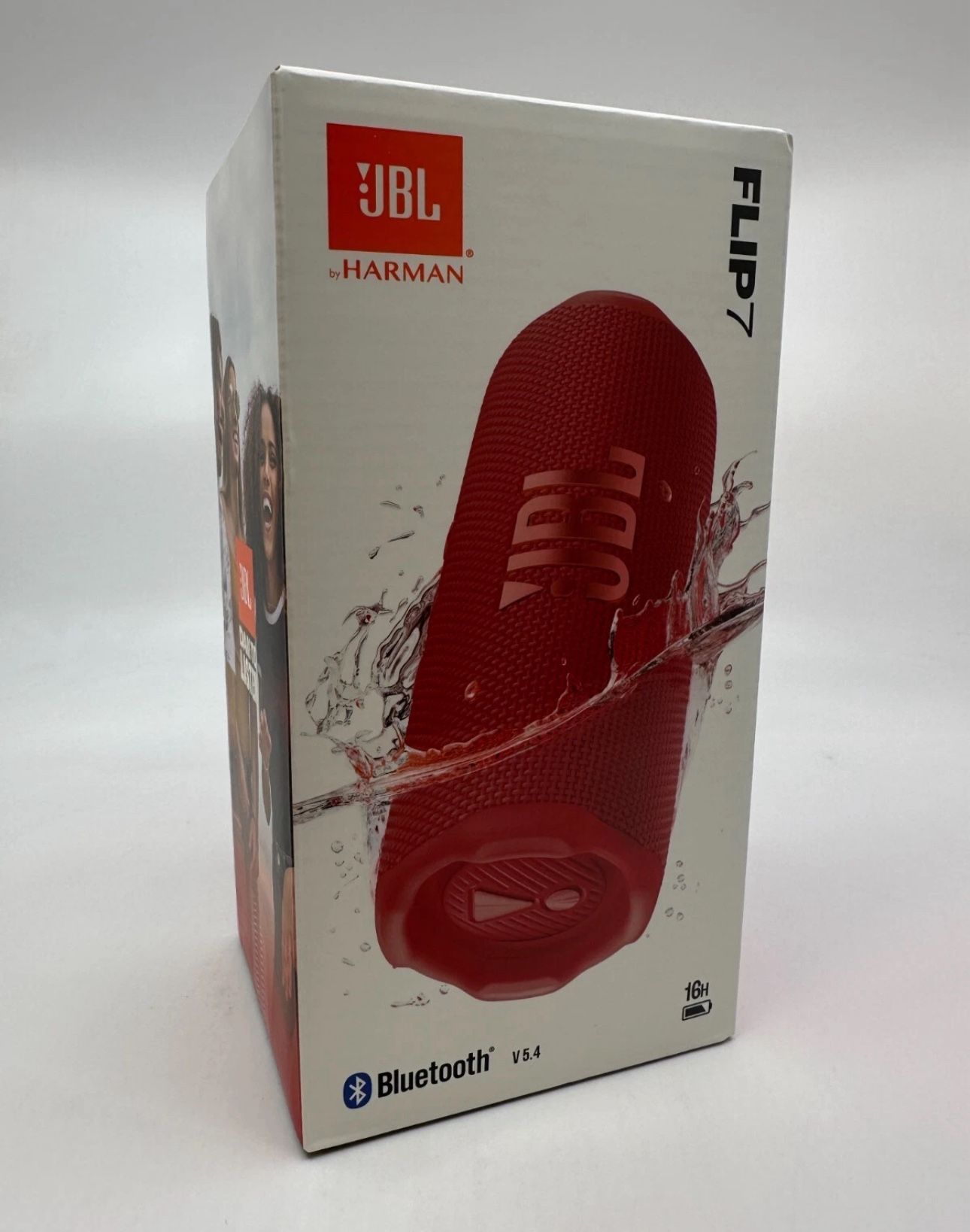 JBL Flip 7 Bluetooth Speaker - Red | Brand New Sealed