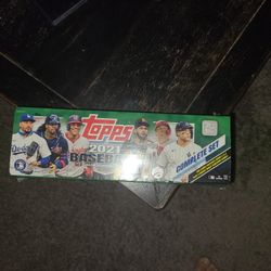 Baseball Cards 2021 Topps Complete Sets Both Series 