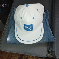 NEW WHITE PUMA HAT