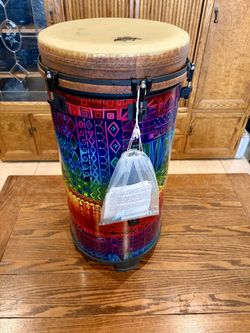 Remo Tubano Hand Drum – 10-11” – Colorful Shell – Great Condition