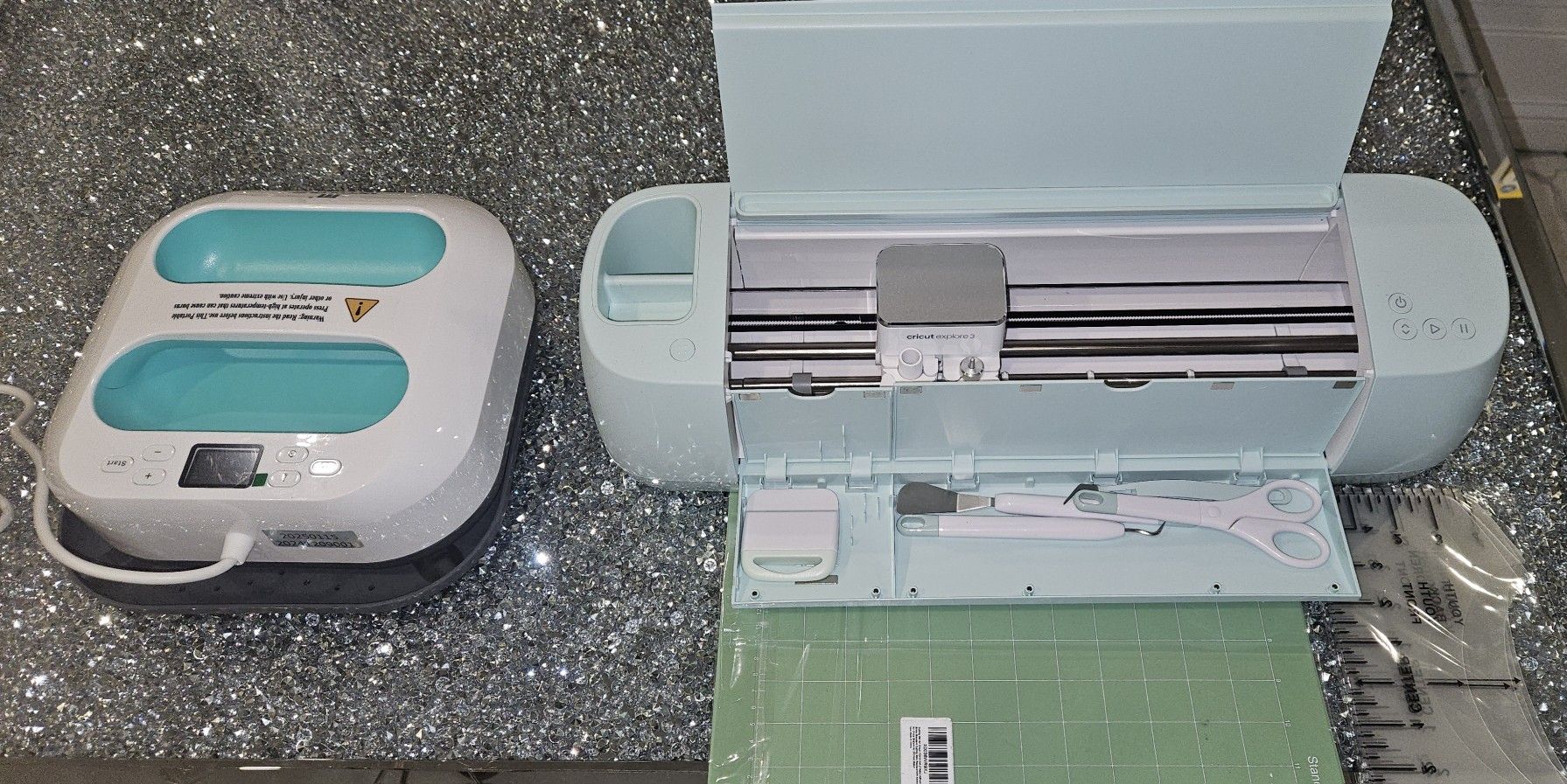 Cricut and Heat Press Machine