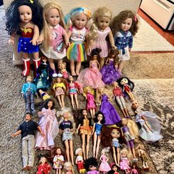 Dolls Toys All For 50$