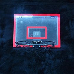 Indoor basketball hoop