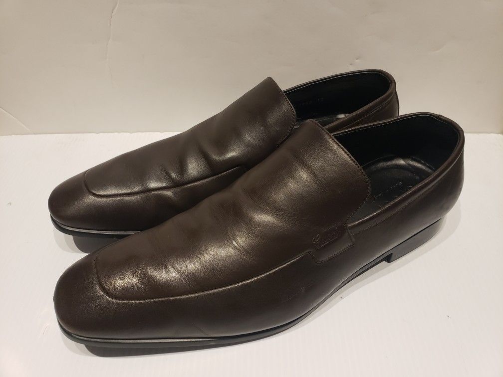 Gucci Loafers Size 12 Mens Formal shoes Dress Shoe Dark Brown Designer  Luxury - cruiseboatoman.com
