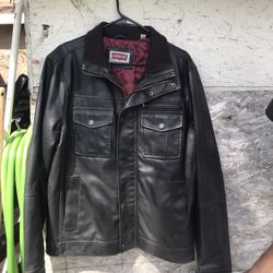 levi’s leather jacket 