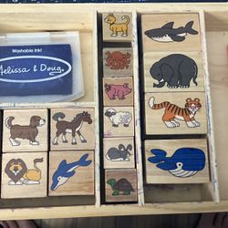 Melissa & Doug Animal Stamp Set