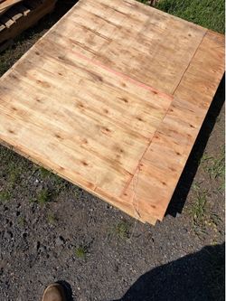 1/4” sheets of ply wood 4’ x 40” 5$ a sheet