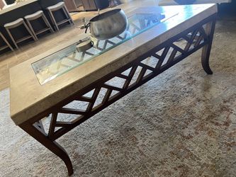 Marble Coffee Table & Side Table 